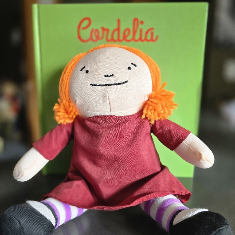 Cordelia Usborne Hardcover Book & 12” Plush Doll Storytime Set